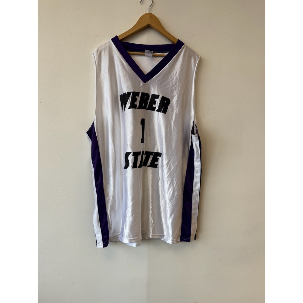 Weber State Jersey Mens‎ 2XL NCAA Basketball Damian Lillard August Sportswear